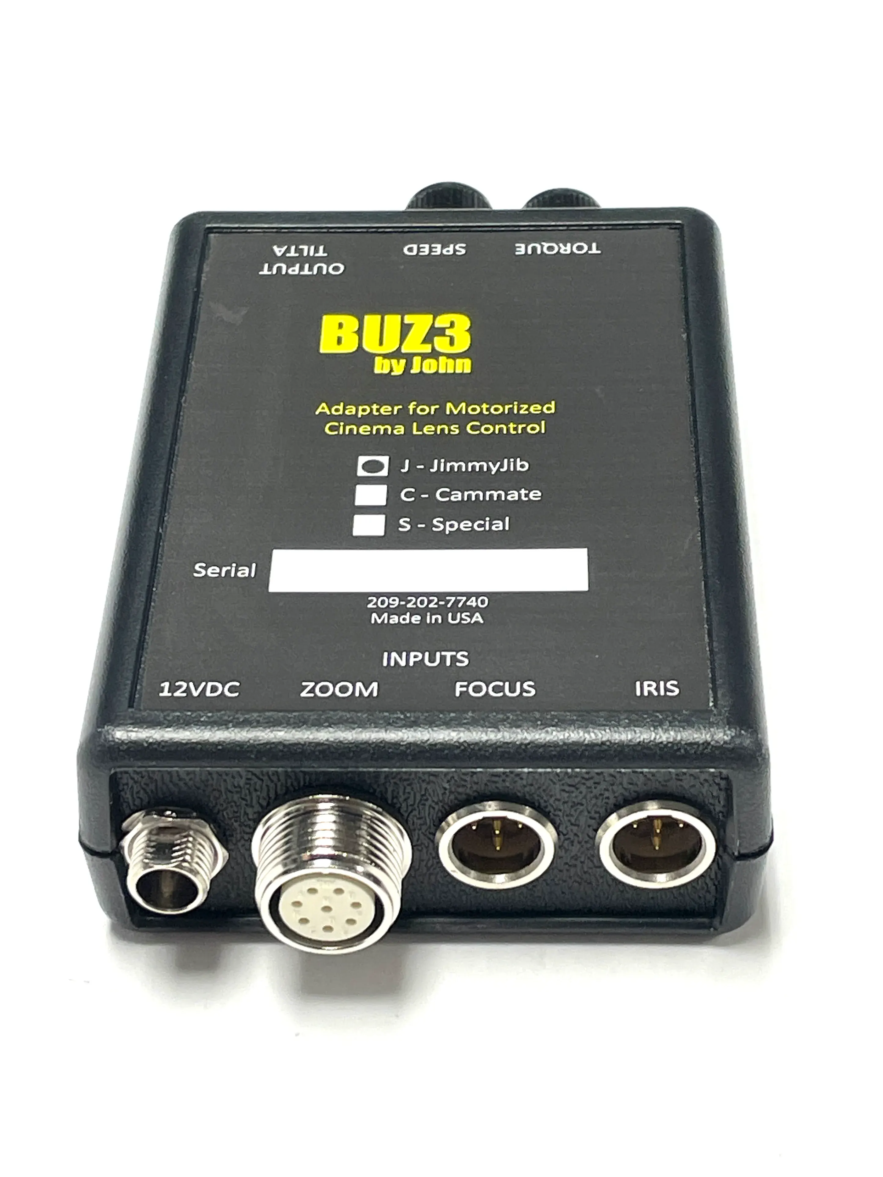 BUZ3 box (Triangle to Tilta FIZ motors)