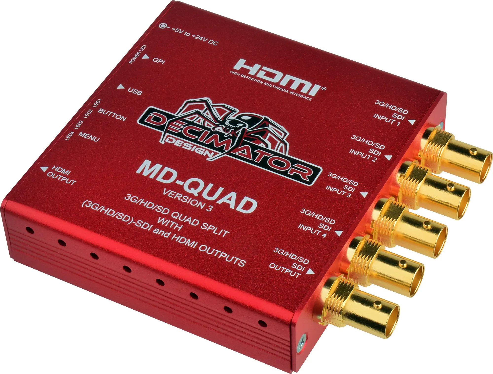 Decimator MD quad multiviewer