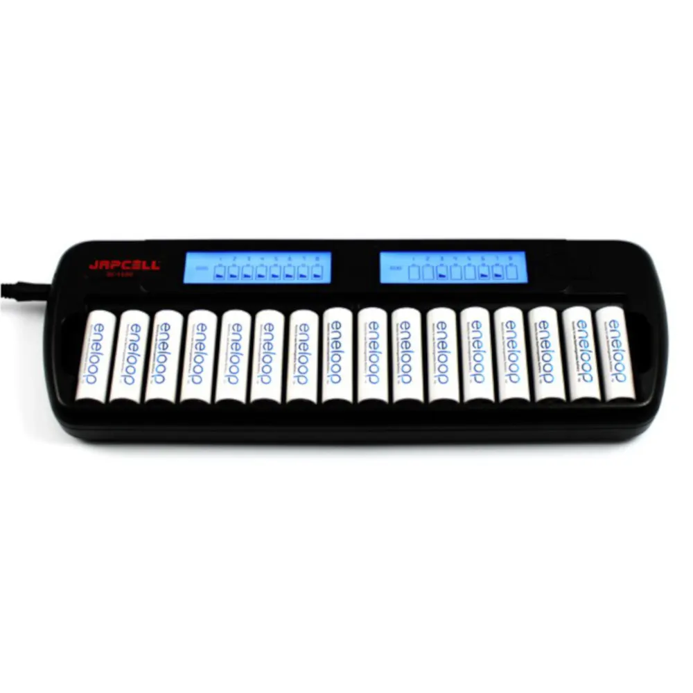 Japcell BC-1600 AA 16-posisjons lader