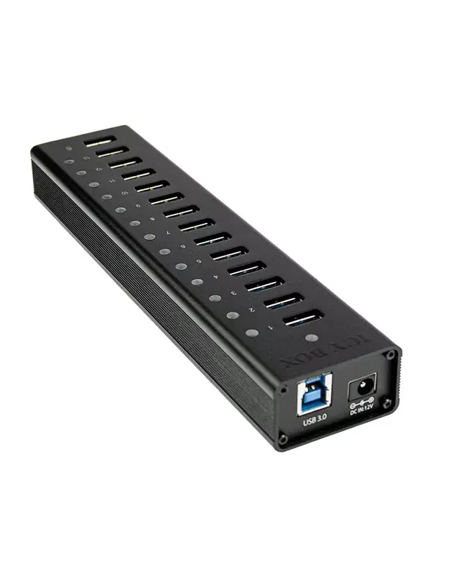 Icy Box 14-port USB-lader + PSU