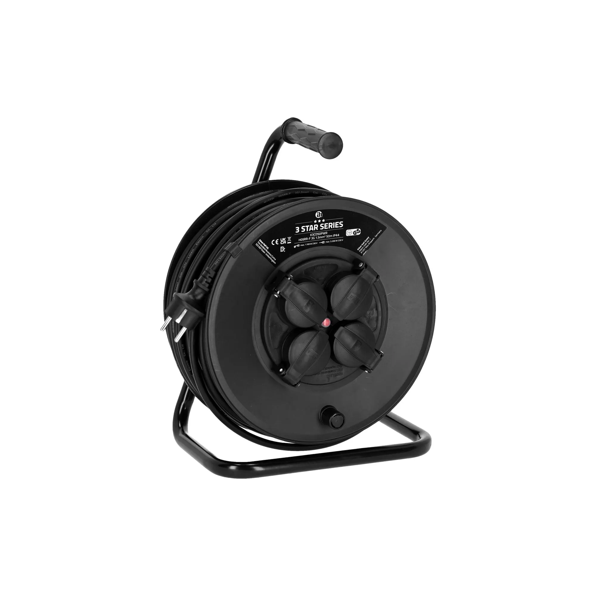 Schuko 25m drum